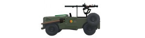Automobil IFA P3, pohraniční stráž NDR s protitankovou puškou, TT, NPE 88775